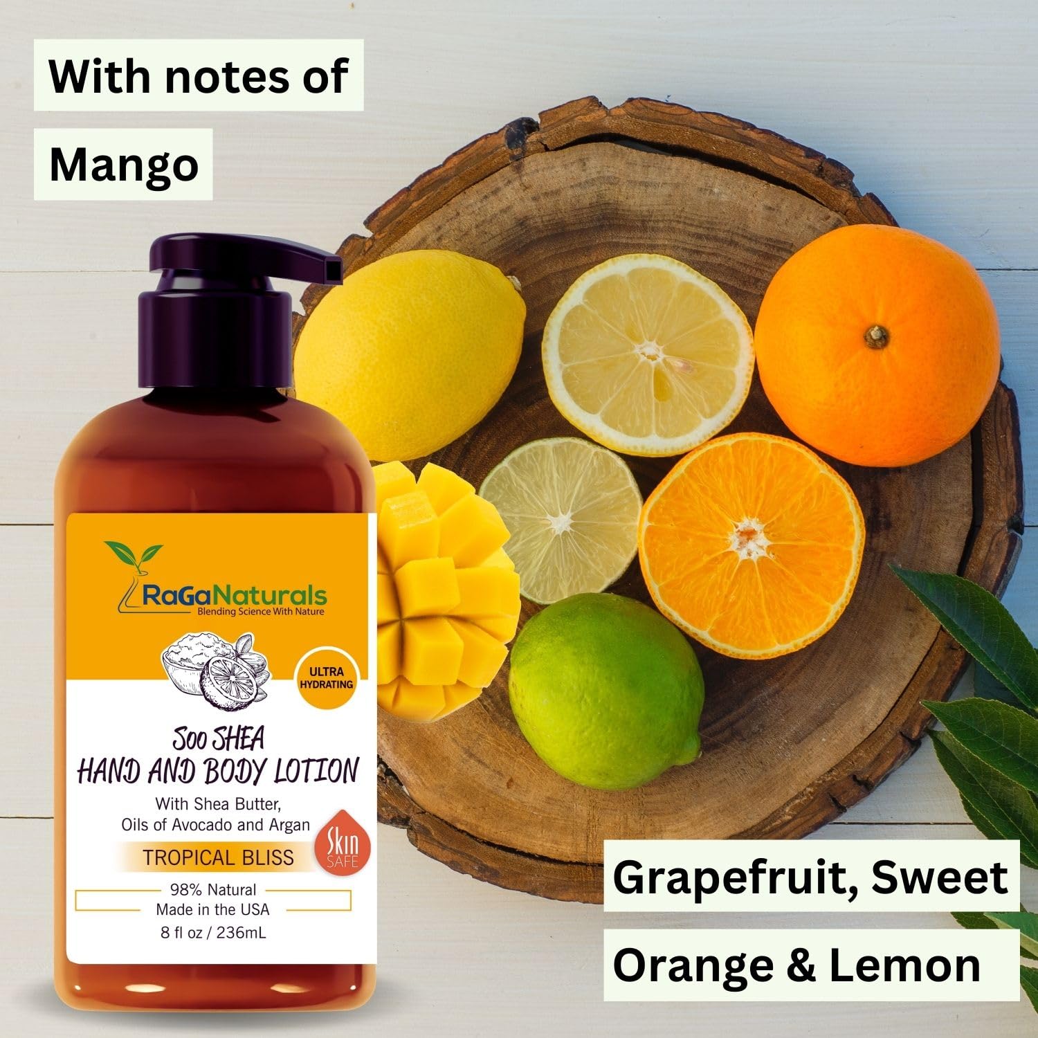 RaGaNaturals vegan cruelty-free label signals ethical skincare choices.