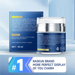 Ragkun Retinol Cream promoting a subtle anti-aging glow on the skin.