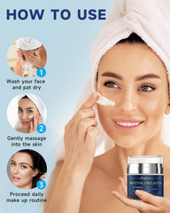 Ragkun Retinol Cream with hyaluronic acid delivers deep hydration