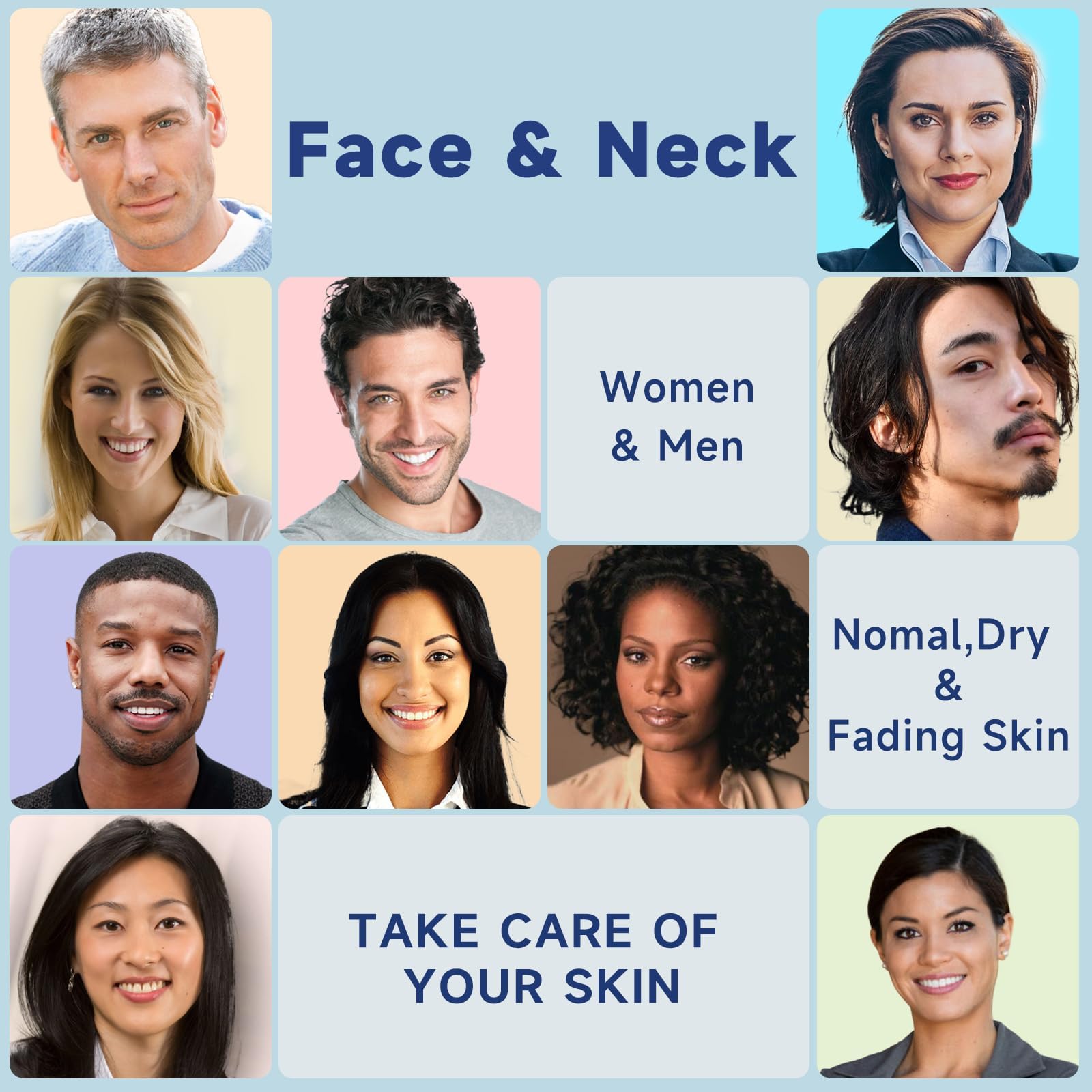 Ragkun Retinol Cream on the neck supports skin resilience and firming