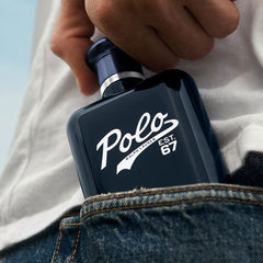 Ralph Lauren Polo 67 lifestyle outdoor shot suggests versatile wear for sunny days