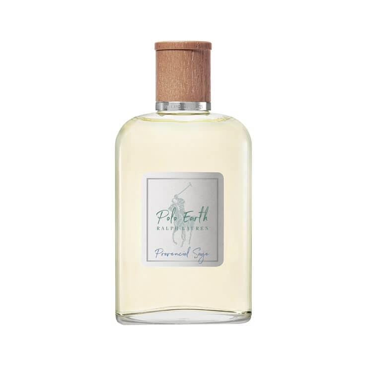 Ralph Lauren Polo Earth Provencial Sage bottle highlights fresh bergamot and sage for daytime elegance