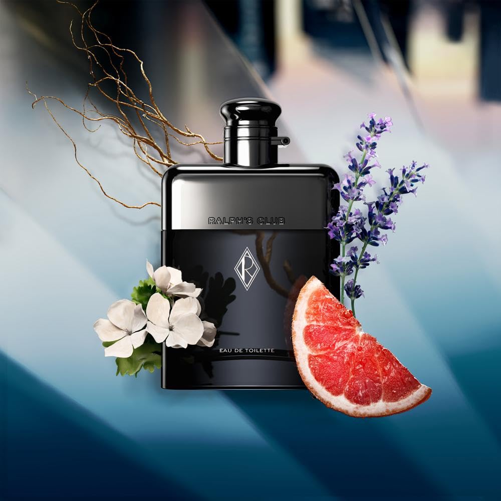 Ralph Lauren Fragrances Ralph's Club grapefruit-note highlights fresh citrus sparkle.
