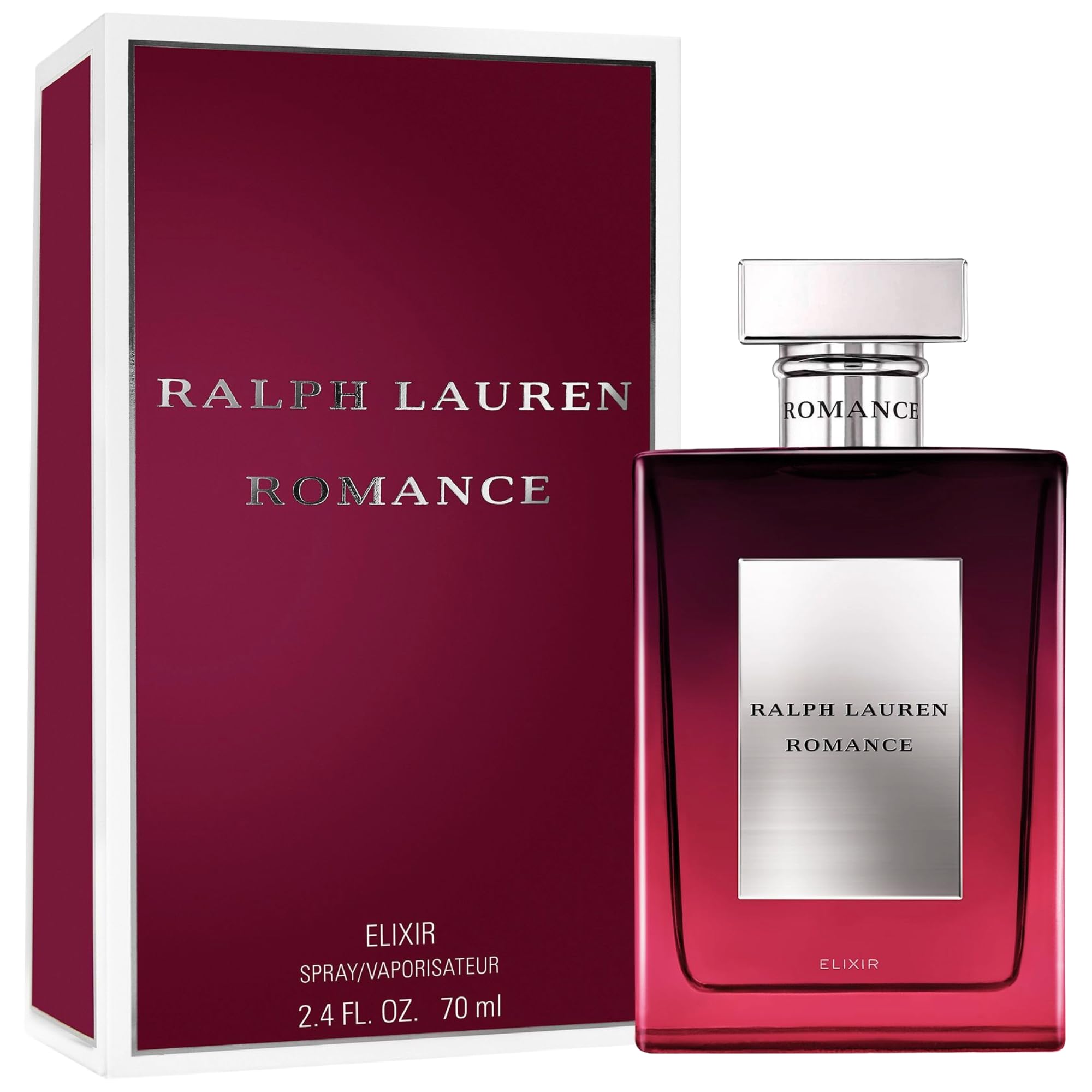 Ralph Lauren Romance Elixir lifestyle shot suggesting confident, elegant everyday wear.