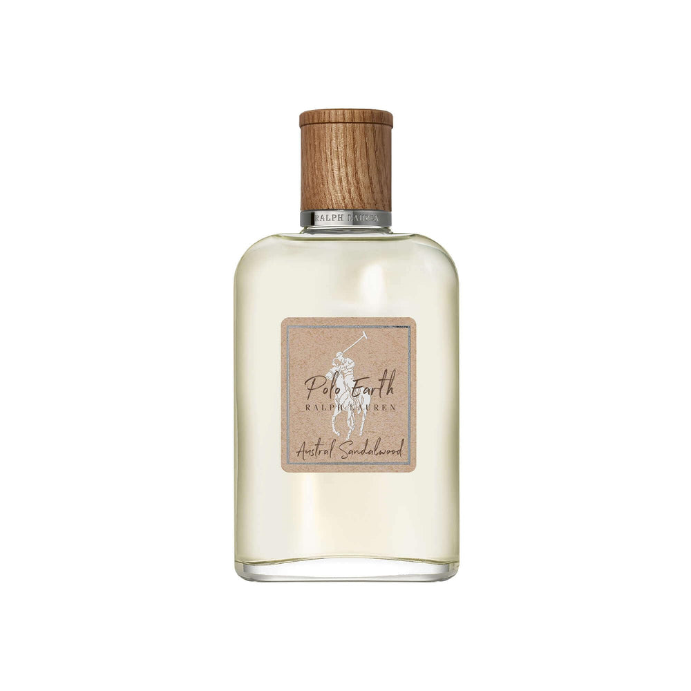 Ralph Lauren Polo Earth bottle front view showcases woody spicy profile for daily elegance