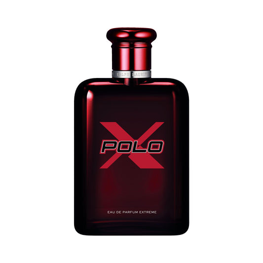 Ralph Lauren Polo Red Extreme bottle front view highlights bold masculine fragrance