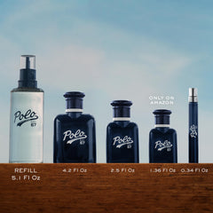 Ralph Lauren Polo 67 compact packaging suitable for travel.