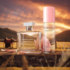 Ralph Lauren Romance fragrance box and bottle on display for gifting.