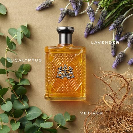 Ralph Lauren Safari EDT bottle close-up highlights premium woody-fresh character.