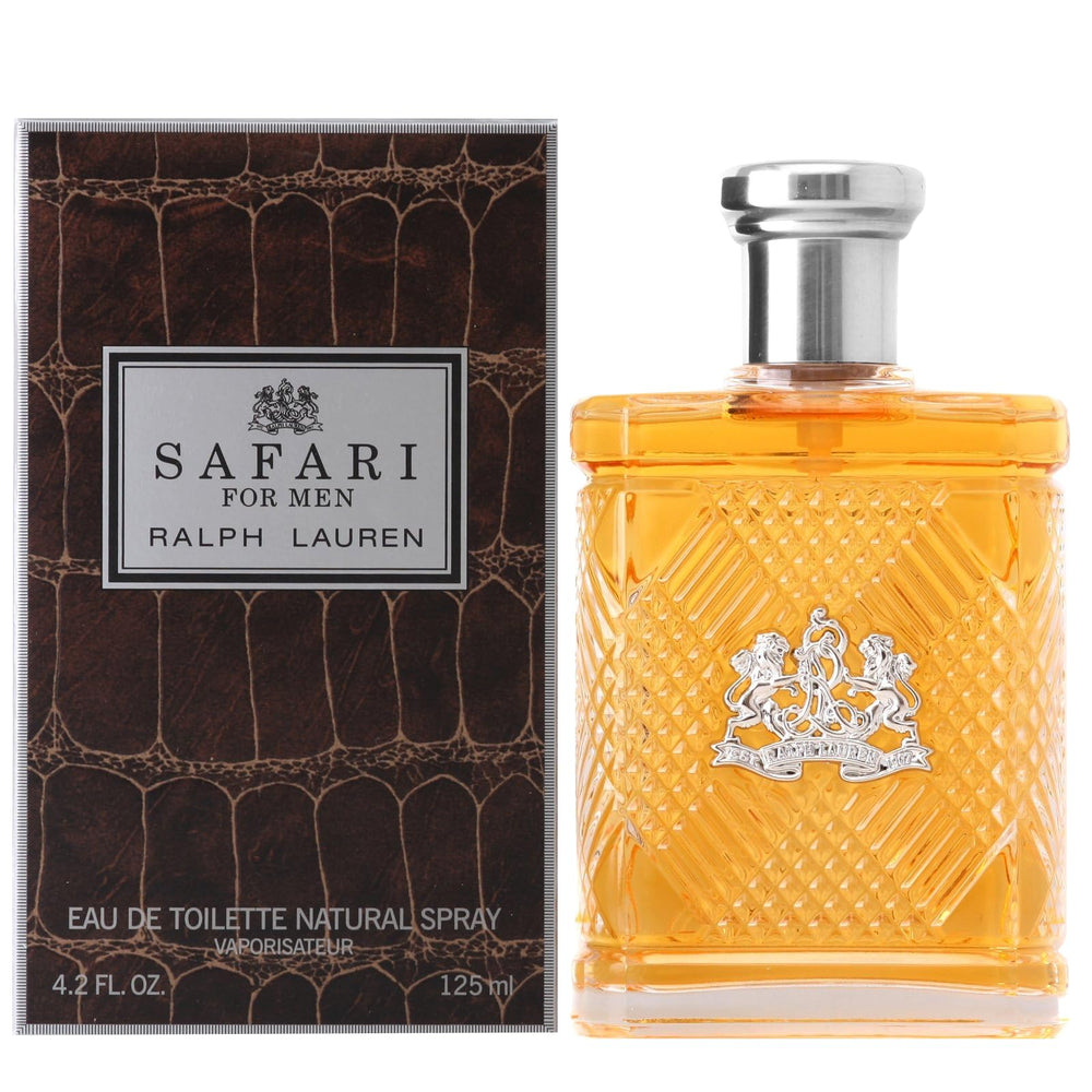 Ralph Lauren Safari outer packaging signals luxury design.