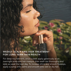 Natural jasmine scent enhances routine during application