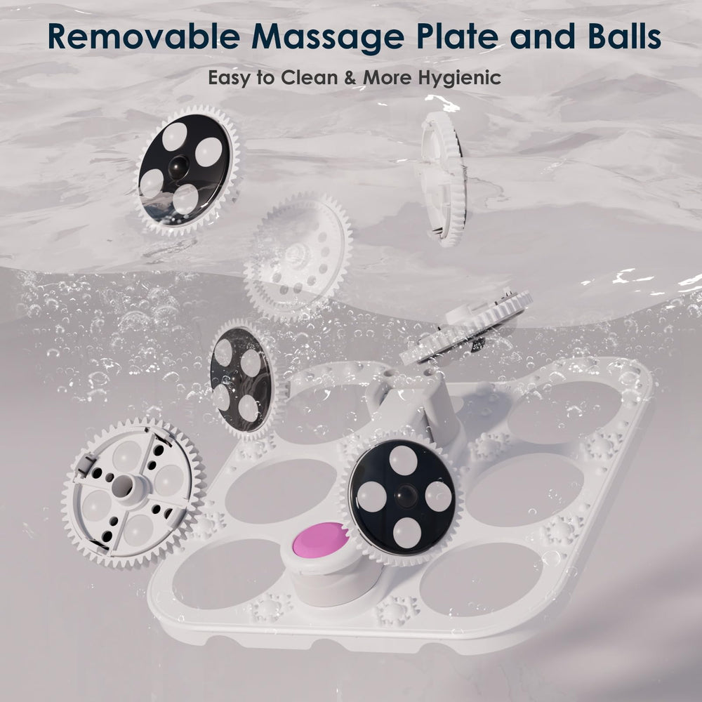 Ranjova collapsible foot spa design for compact storage after use