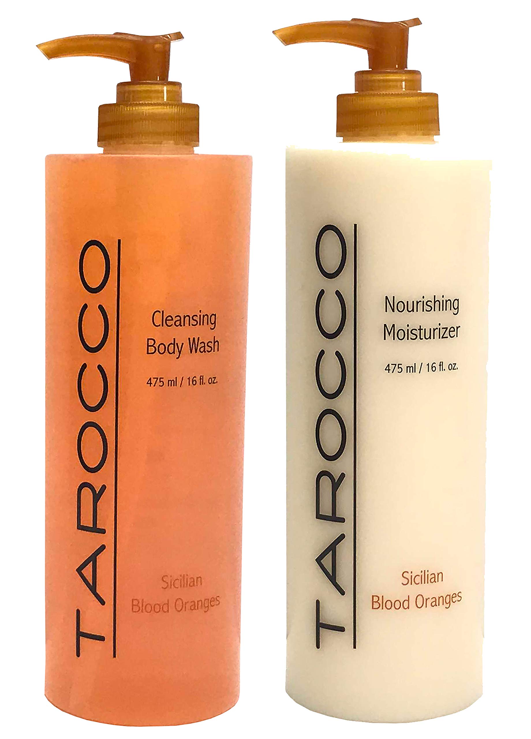 RAPSI Baronessa Cali Tarocco body wash bottle offering a refreshing citrus cleanse