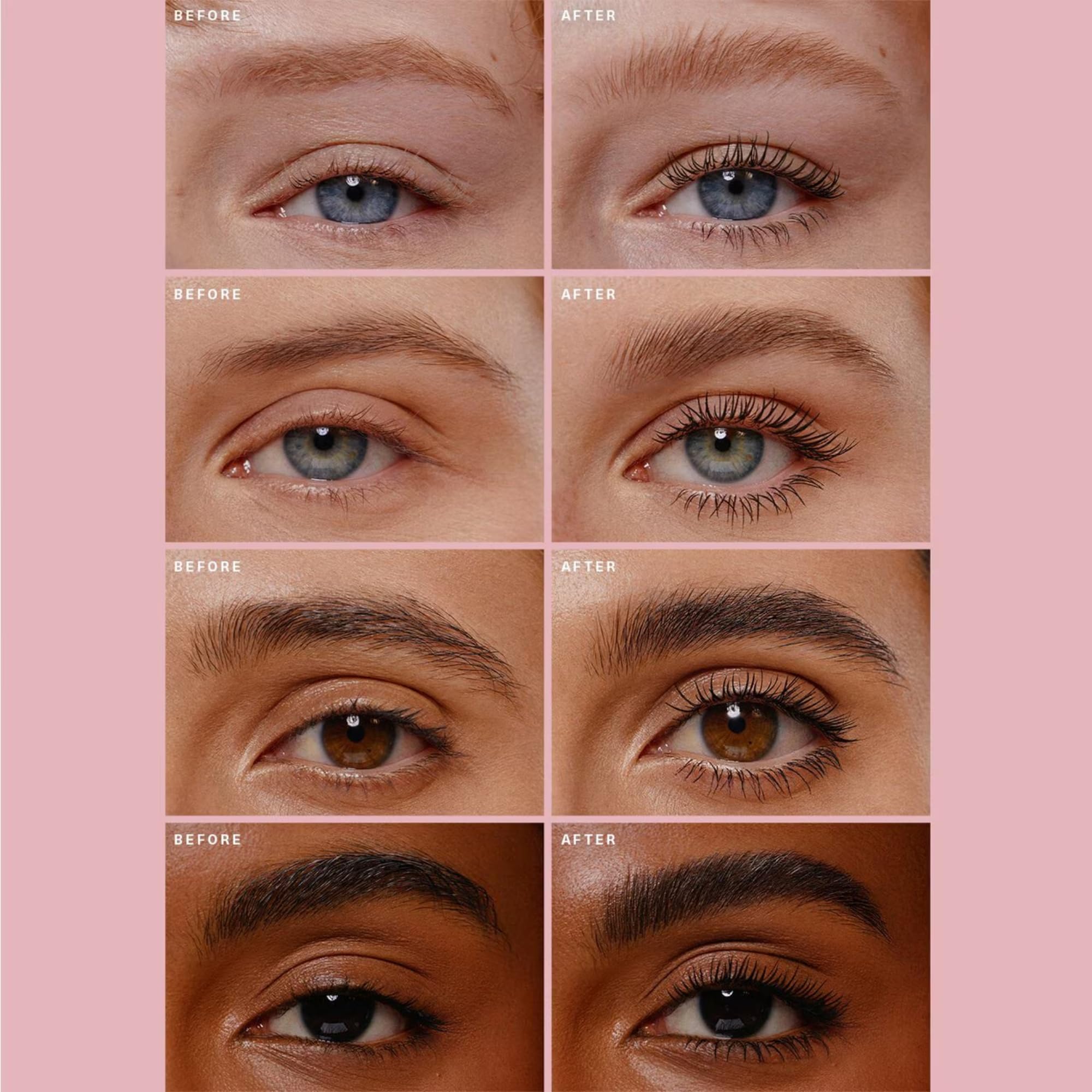 Rare Beauty brow-harmony-gel-clear defines and holds brows with ease.