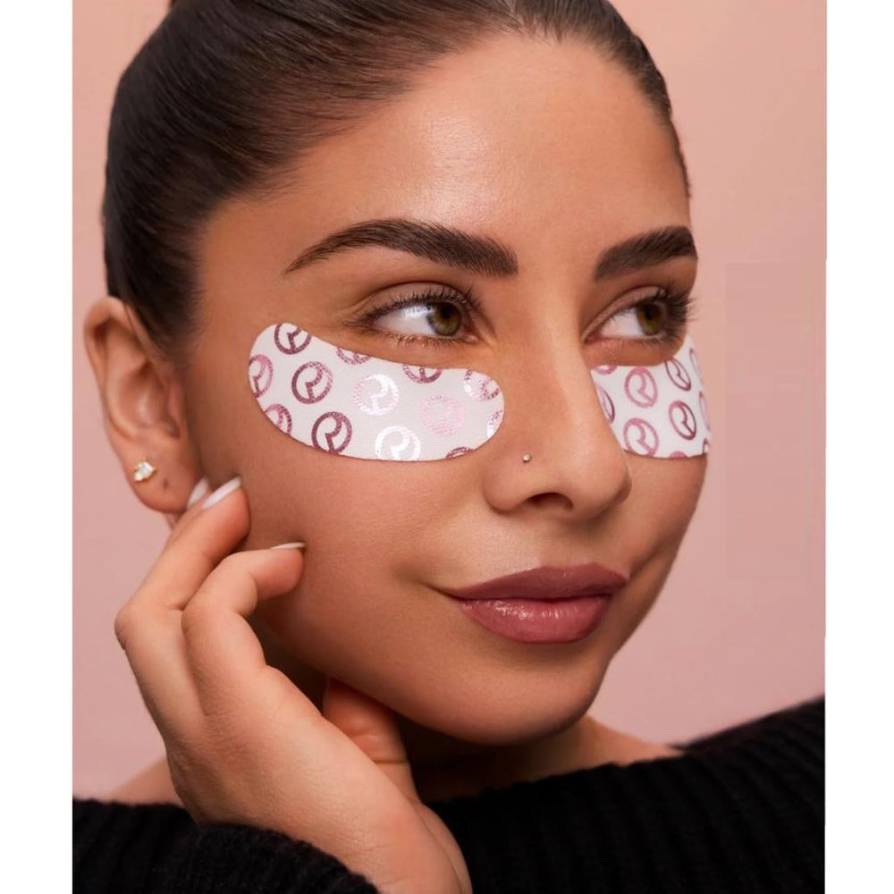 Rare Beauty patches apply smoothly, delivering moisture and smoothing appearance around the delicate eye area.