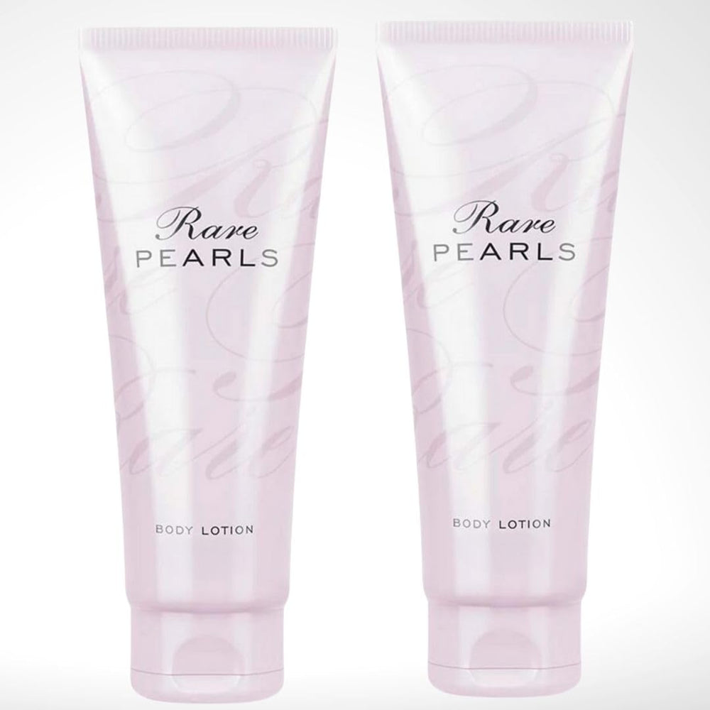 Rare Pearl perfumed skin softener bottle showing premium packaging and lasting hydration.