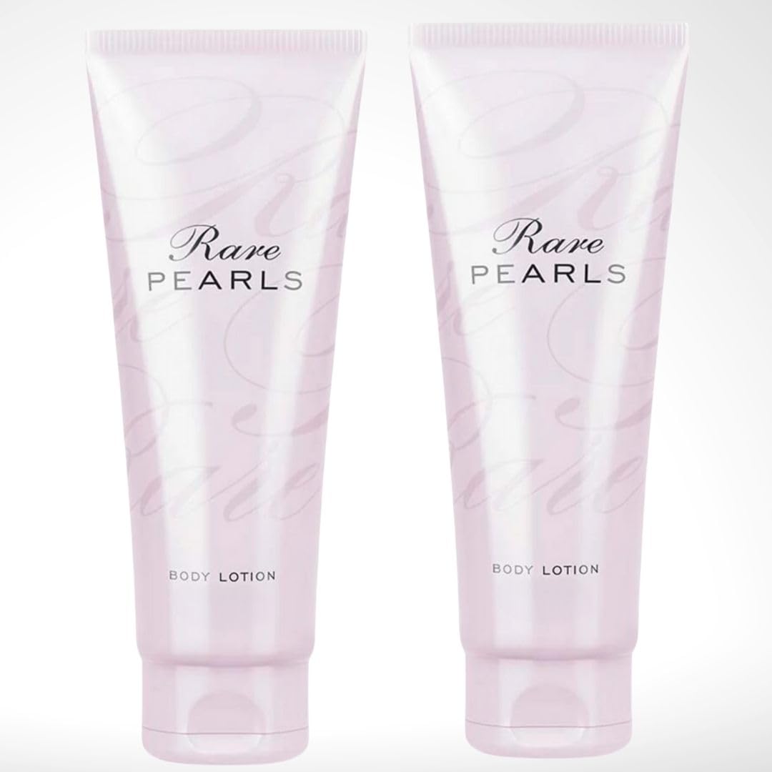 Rare Pearl perfumed skin softener bottle showing premium packaging and lasting hydration.