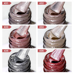 RARJSM red cat eye gel polish for vibrant nail accents