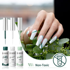 RARJSM creative nail art designs bottle for lines and accents