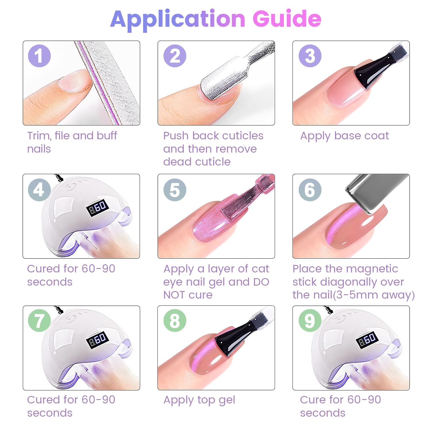 Home salon ready kit for quick, vibrant nail art at home