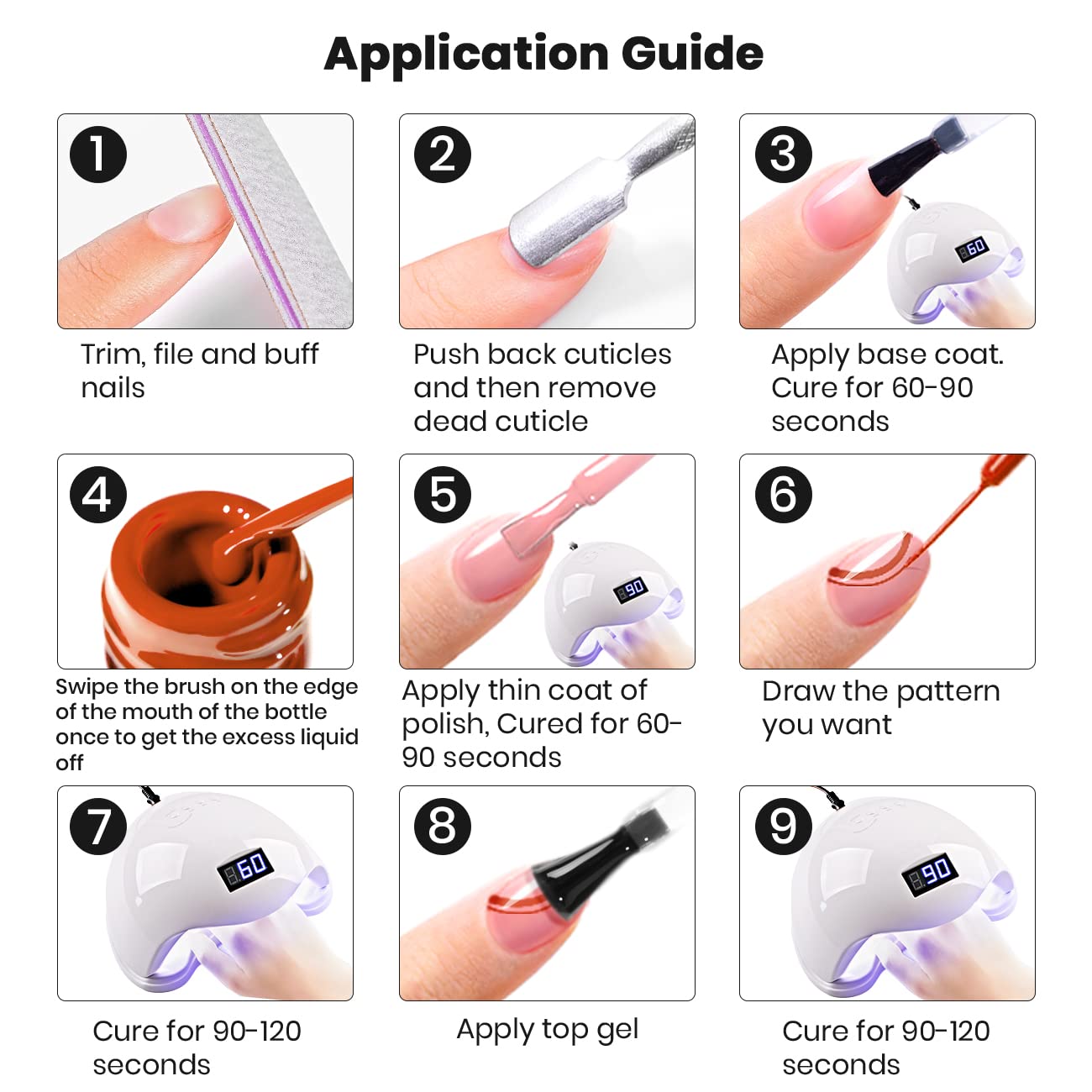 Proper curing supports longer wear and vivid color.