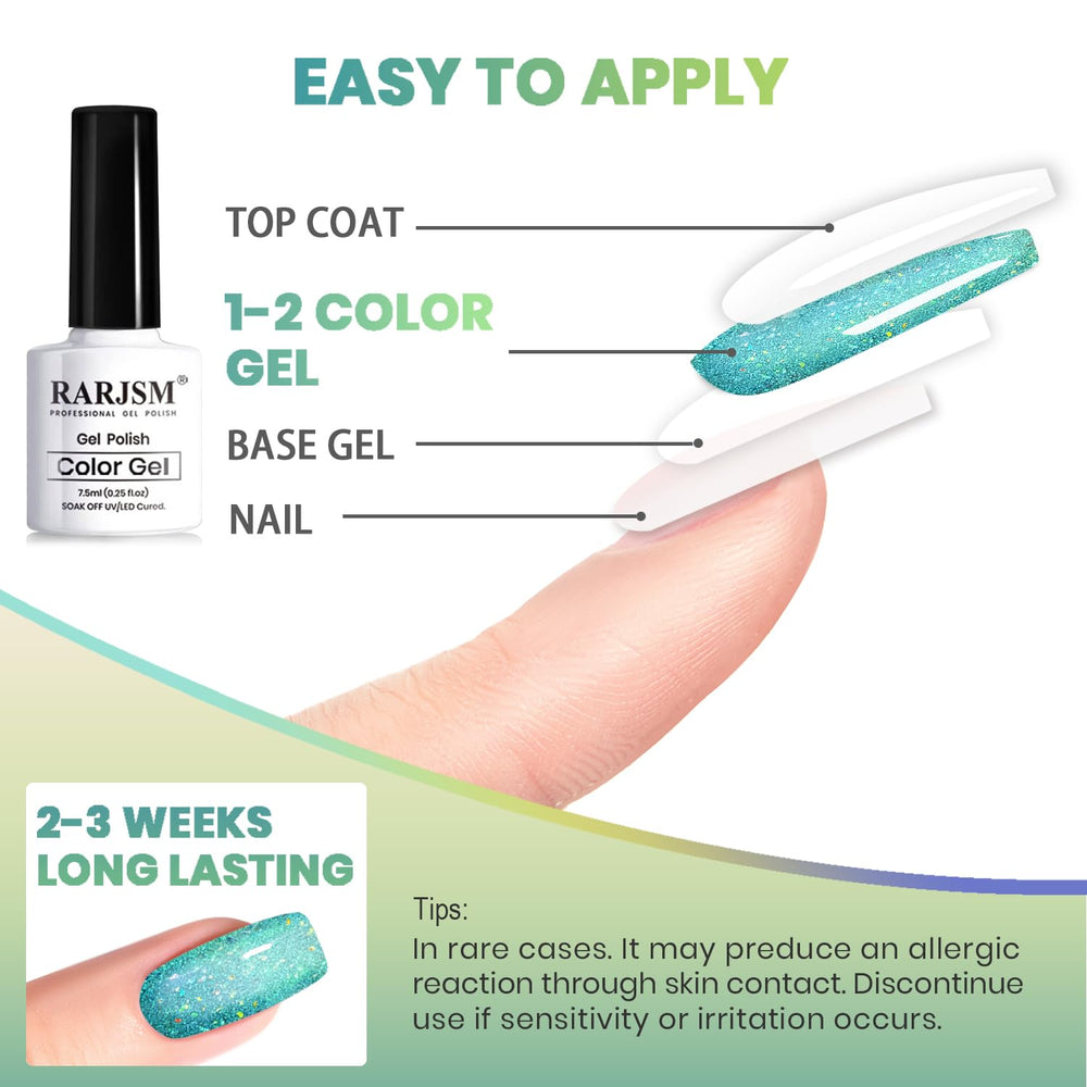 RARJSM long-lasting shine with proper curing for lasting wear.