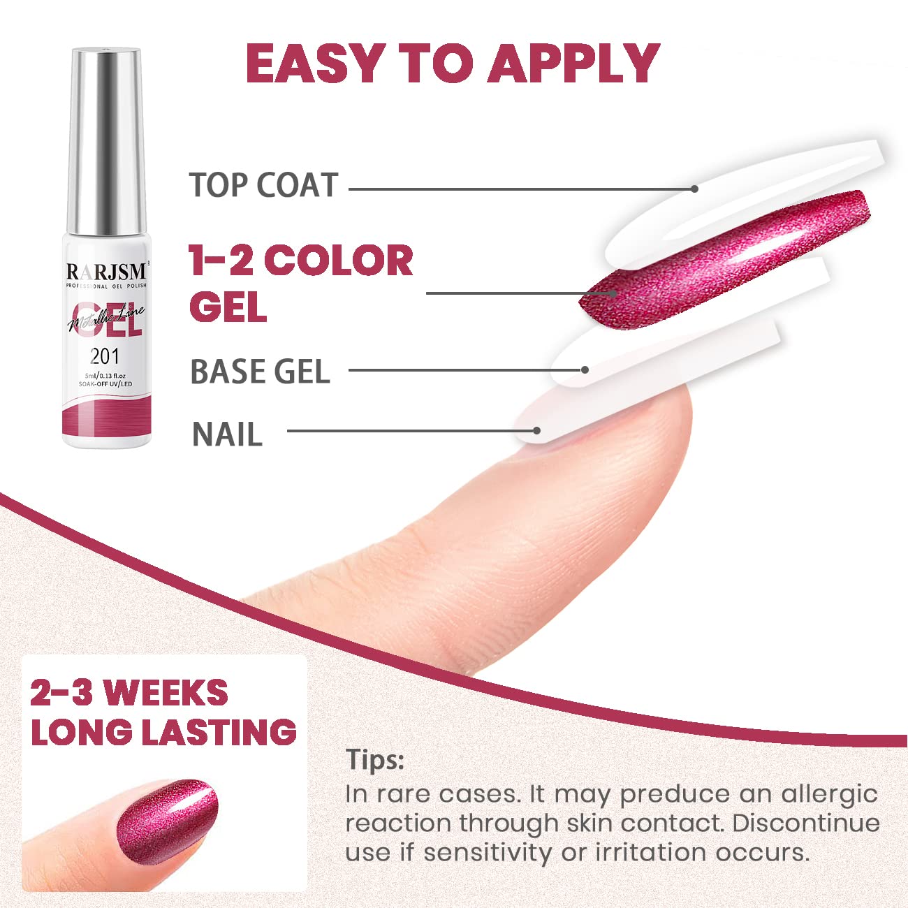 RARJSM red liner gel provides vivid lines for striking borders and floral motifs