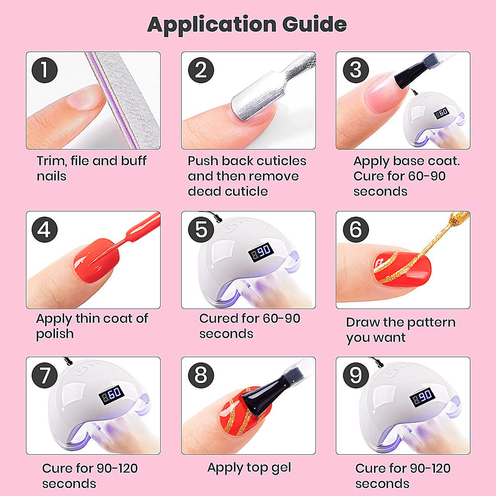 RARJSM In-use design kit for creating custom nail art