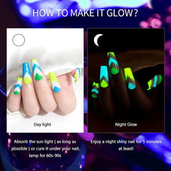 RARJSM neon color range includes blue, orange, hot pink, and more.