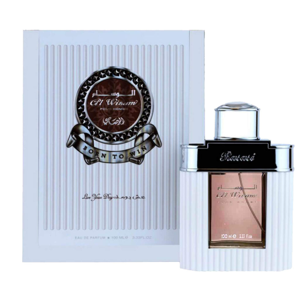 RASASI Al Wisam Day bottle front view for confident daytime wear