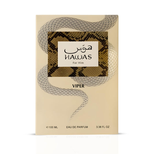 RASASI Hawas Viper cap detail, refined luxury touch for a premium fragrance experience.