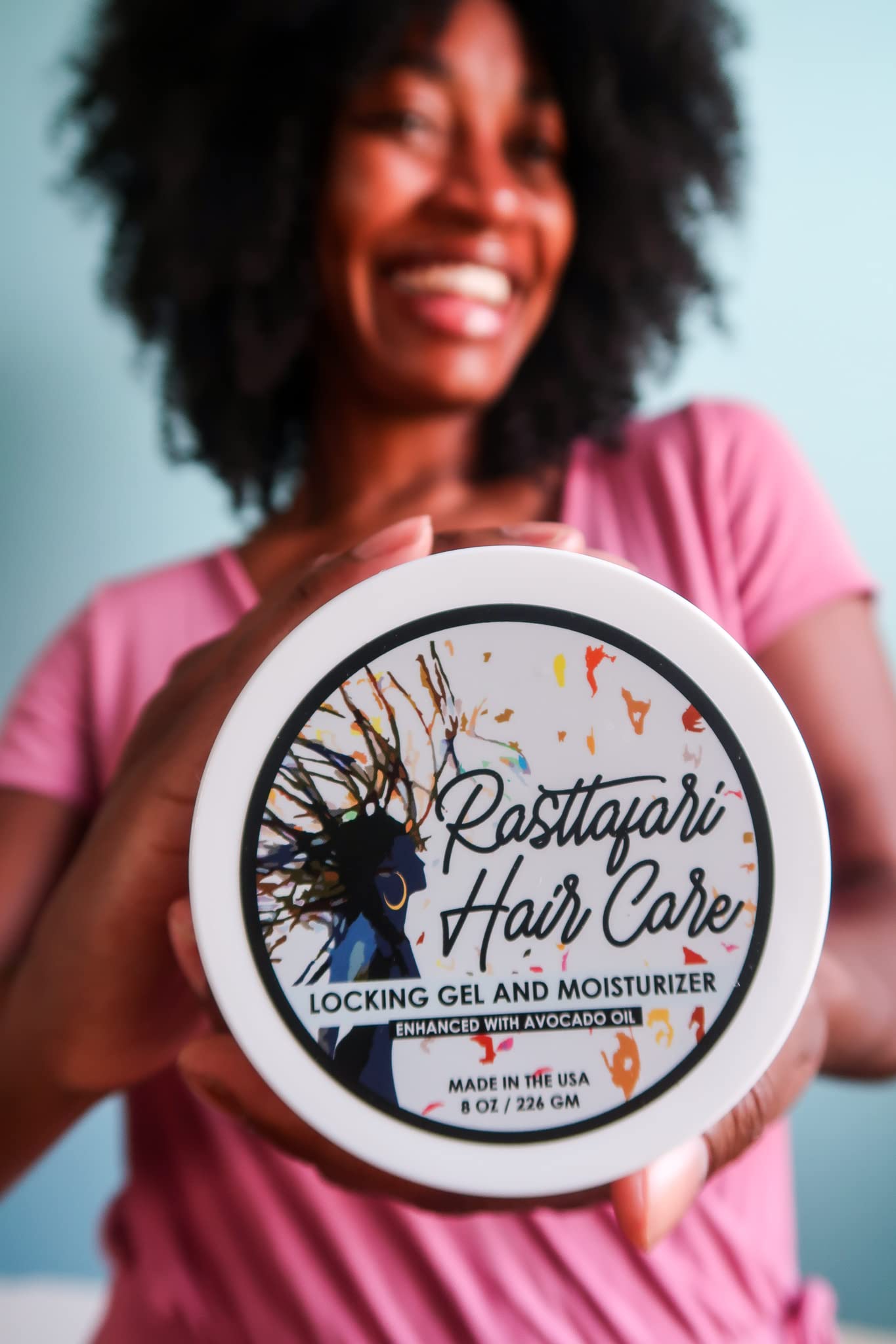 Rasttafari Locs Gel styled dreadlocks for controlled frizz