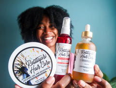 Tropical mint fragrance from Rasttafari hair care line.