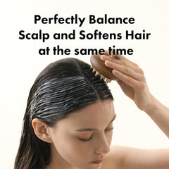 Packaging box close-up showcasing premium Korean hair care branding