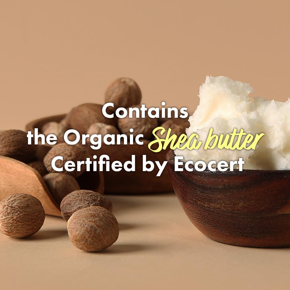 Rated Green Real Shea Protein Recharge leave-in application demonstrates easy at-home conditioning.