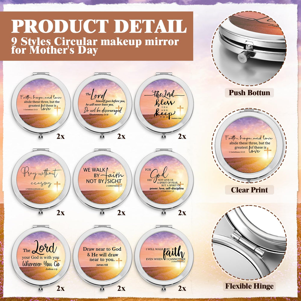 RattanView dual-mirror design showing regular and magnified views for precise makeup.