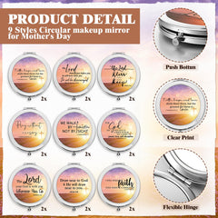 RattanView dual-mirror design showing regular and magnified views for precise makeup.