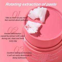 RAVE LADY balm melting on warm skin to show quick oil transformation