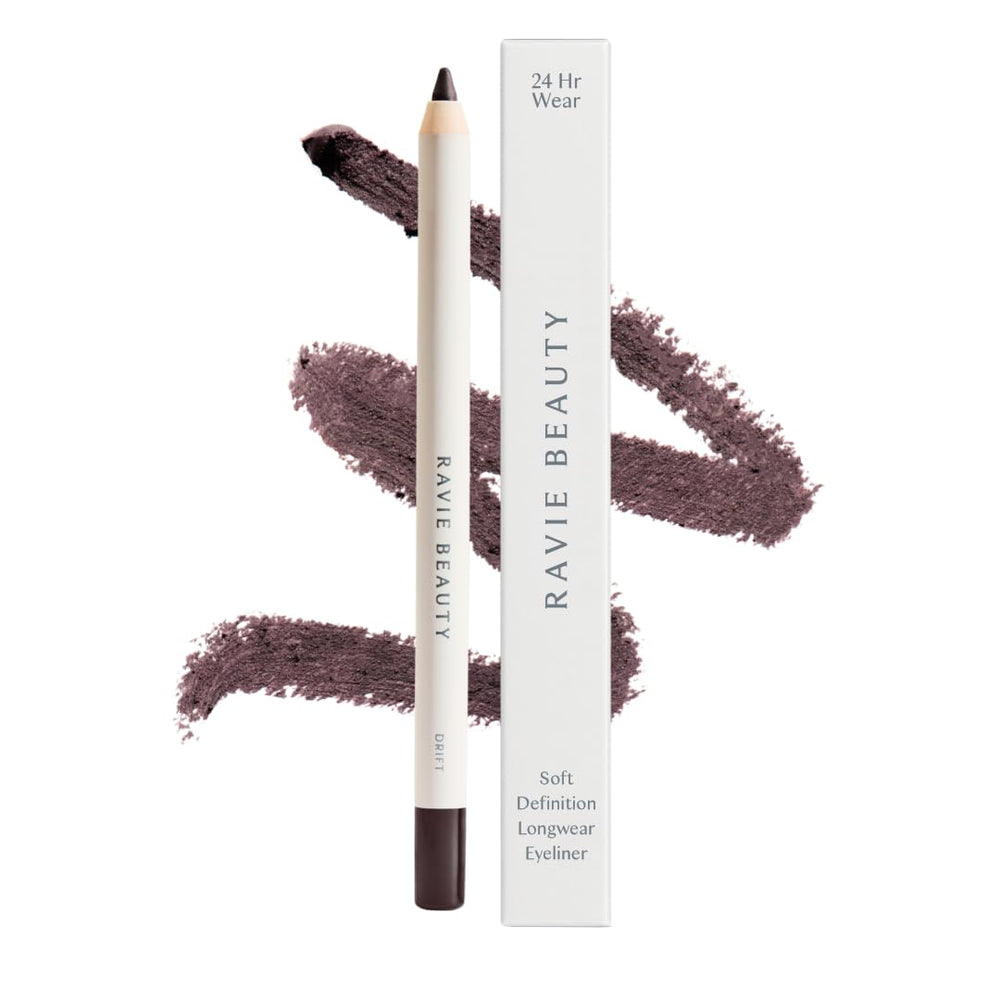 Ravie Beauty Drift soft glide eyeliner for effortless daytime definition.