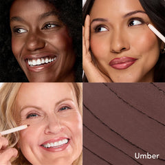 Ravie Beauty Umber eyeliner soft definition application for diffused edges
