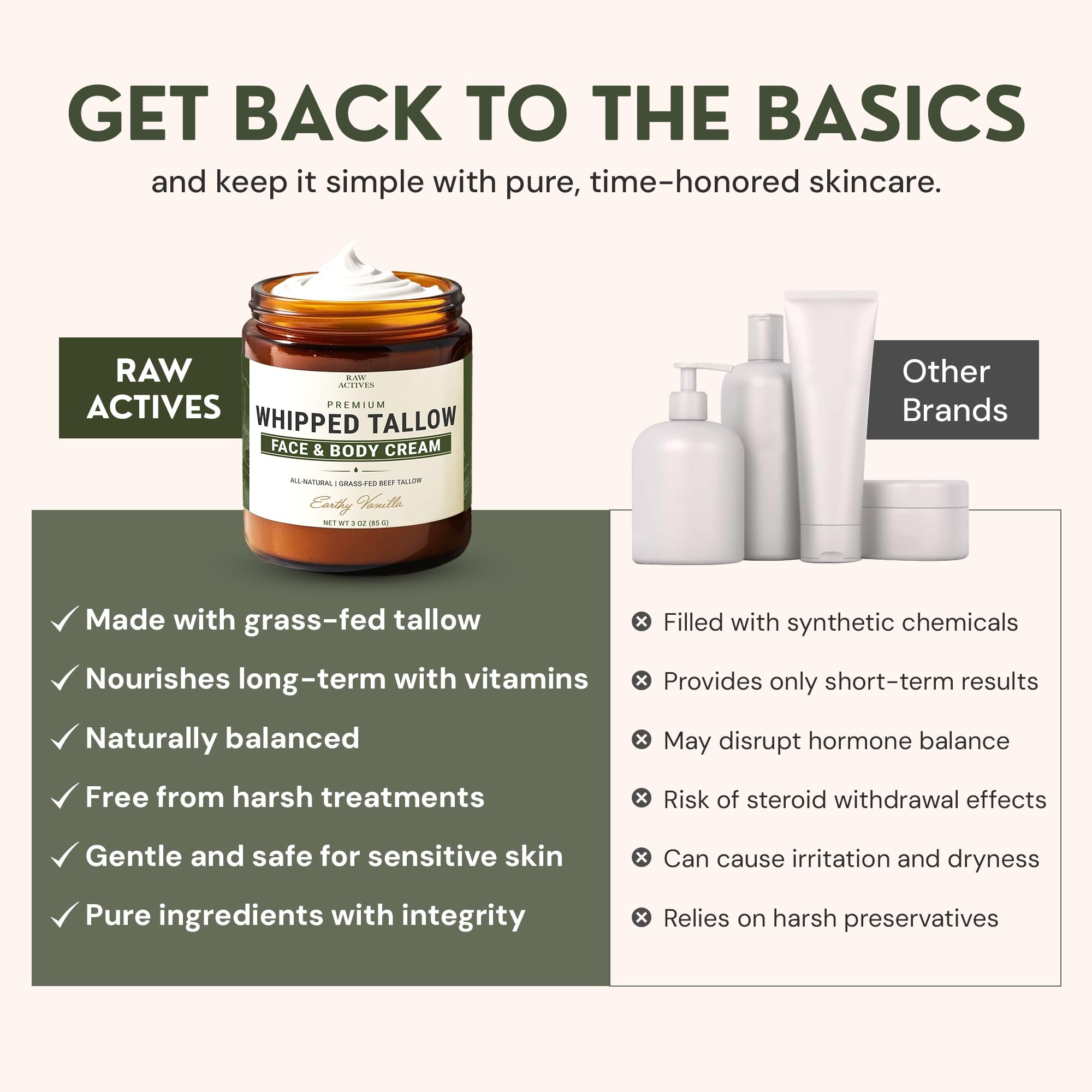 RAW ACTIVES Rosehip Oil Bottle helps condition skin and support glow.