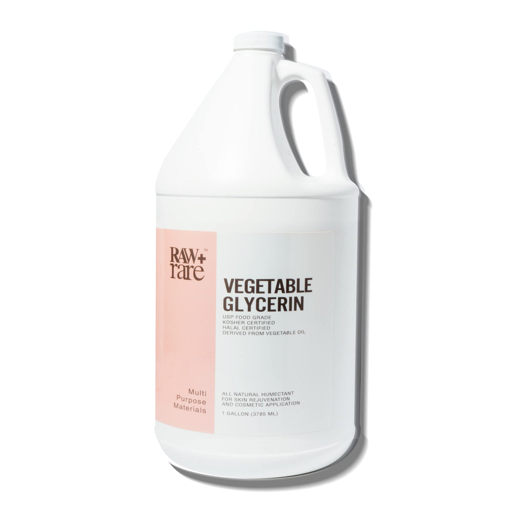 Raw Plus Rare glycerin clear viscous liquid for skin and crafts