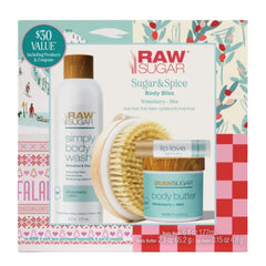 Raw Sugar Body Bliss texture close-up, creamy lather and silky skin feel