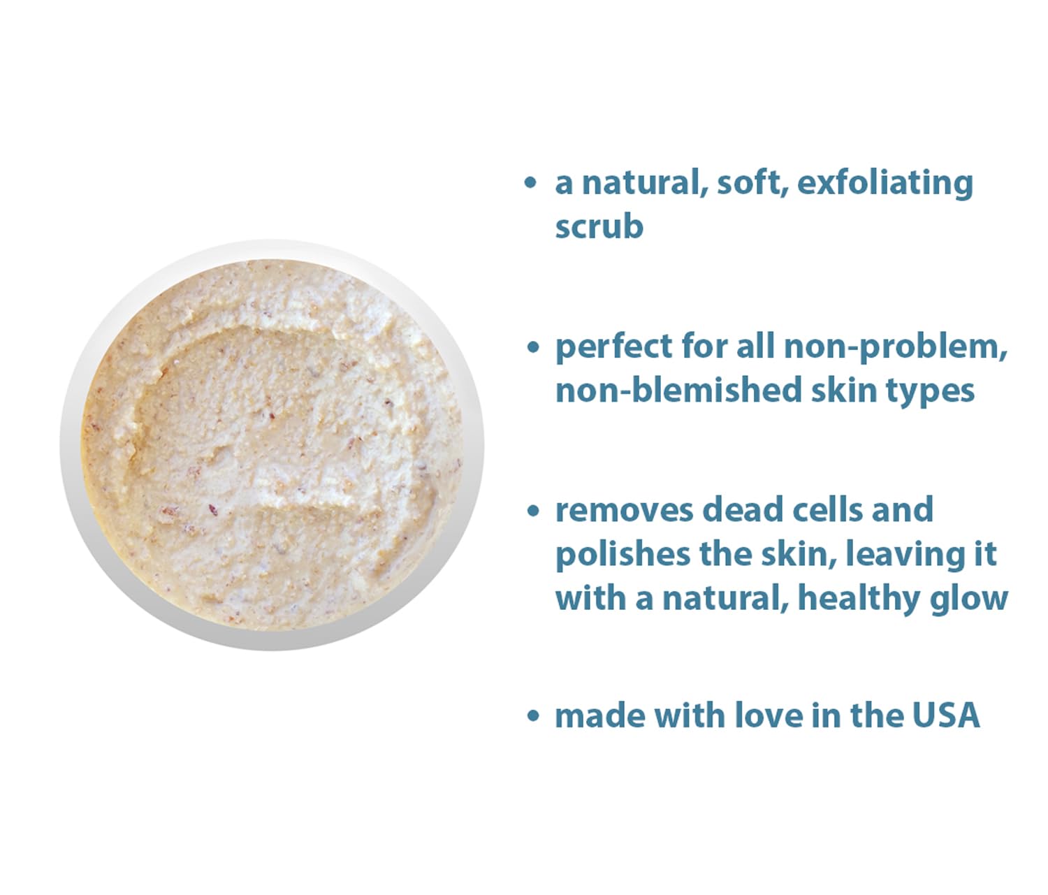 RAYA packaging shot highlighting paraben-free, cruelty-free, and USA-made credentials.