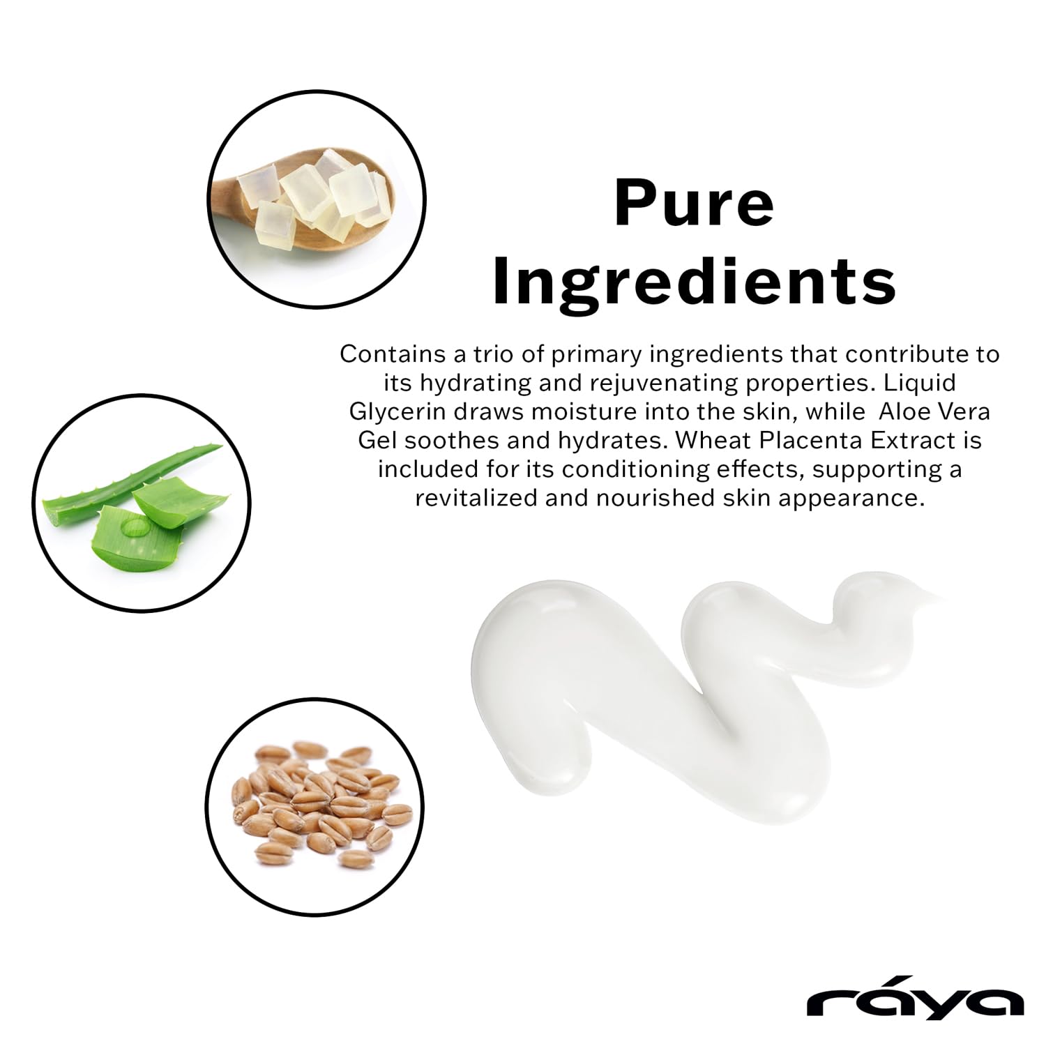 Raya serum dropper dispensing product to target fine lines and promote hydration