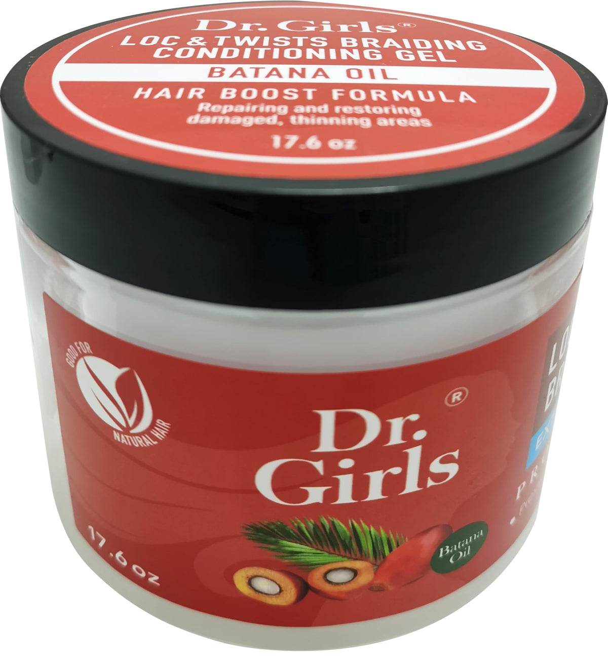 R&B Collection Dr. Girls Edge Gel bottle shown for braids with long-lasting hold