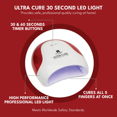 RC Red Carpet lamp cures all five fingers at once with curved design.