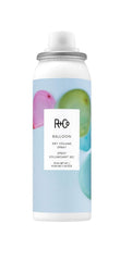 R+Co Balloon dry volume spray bottle adds instant lift for airy styles.