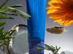 R+Co BLEU F-Layer packaging highlighting vegan and cruelty-free credentials.