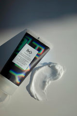 R+Co Cassette Curl Defining Masque cream texture close-up showing deep hydration